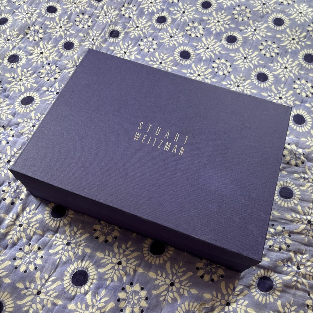 Stuart Weitzman Over the Knee Black Napa Boots Size 8.5 EUC - Picture 3 of 7
